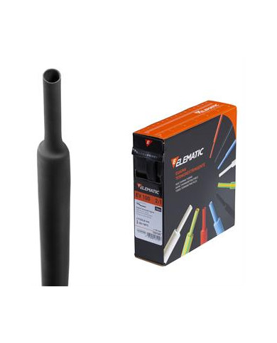 GUAINA TERMORESTRINGENTE NERA 12,7 BOX