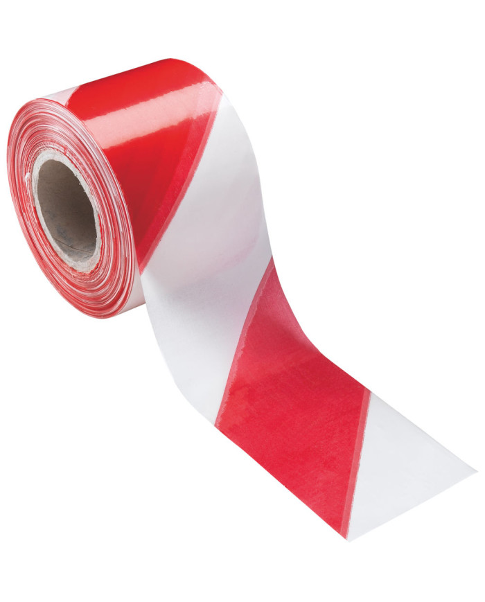 NASTRO SEGNALETICO BIANCO/ROSSO MT.200