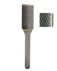 FRESA METALLO DURO B DIAM. 6 MM TAGLIO INCROCIATO