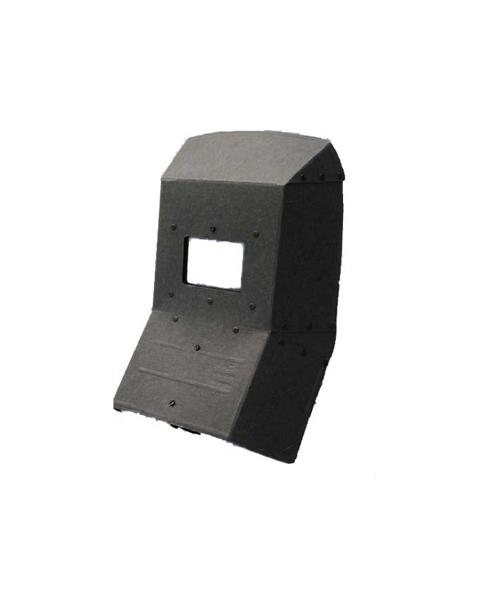 SCHERMO INCLINATO PROTEZIONE PER VETRI MM 98X75