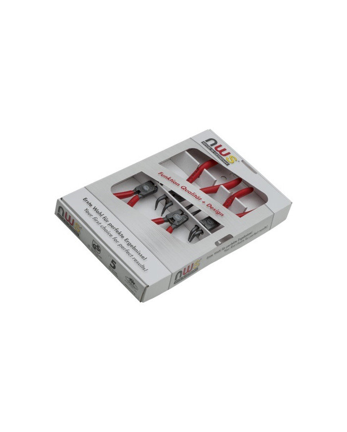 SERIE PINZE PER ANELLI SEEGER 10-25 MM PZ. 4