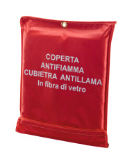 COPERTA IN FIBRA DI VETRO ANTIFIAMMA 150X200