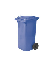 PORTARIFIUTI IN PLASTICA LT.120 BLU