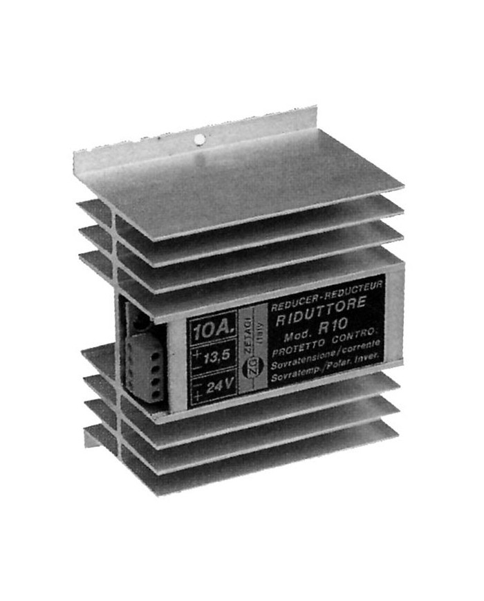 RIDUTTORE DI TENSIONE 24V-12V 10AMP.