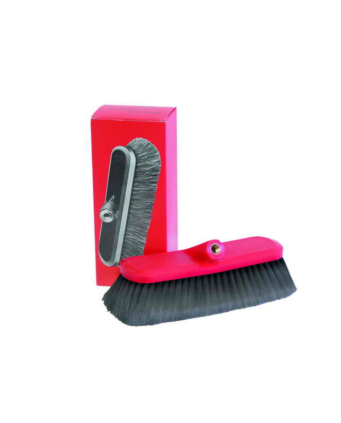 SPAZZOLA IN PVC NERO