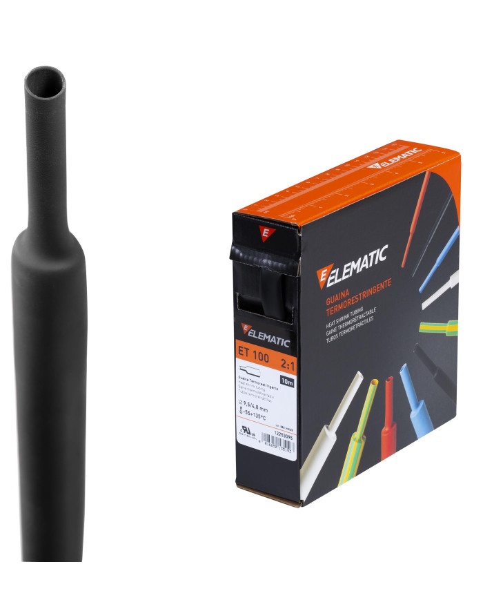 GUAINA TERMORESTRINGENTE NERA 19.1