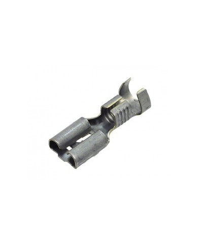 TERMINALE FEMMINA 6.3 OTTONE STAGNATO