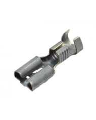 TERMINALE FEMMINA 6.3 OTTONE STAGNATO