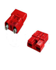 CONNETTORE BIPOLARE SR160 AMP 24V ROSSO