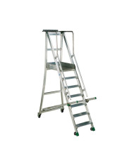 SCALA ALLUMINIO ALTEZZA PEDANA CM 261