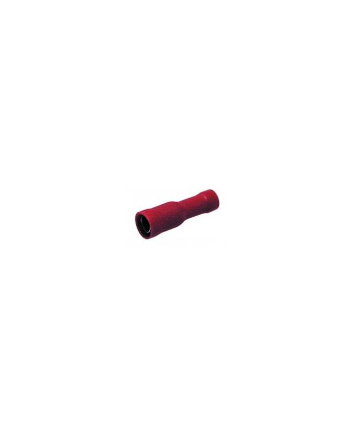 INNESTO CILINDRICO FEMMINA ROSSO PREISOLATO