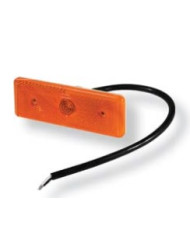 SEGNALATORE INGOMBRO ARANCIO LED 12/24V