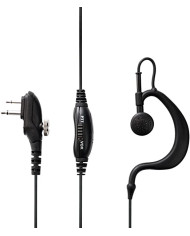 MICROFONO AURICOLARE CON PTT 2 PIN