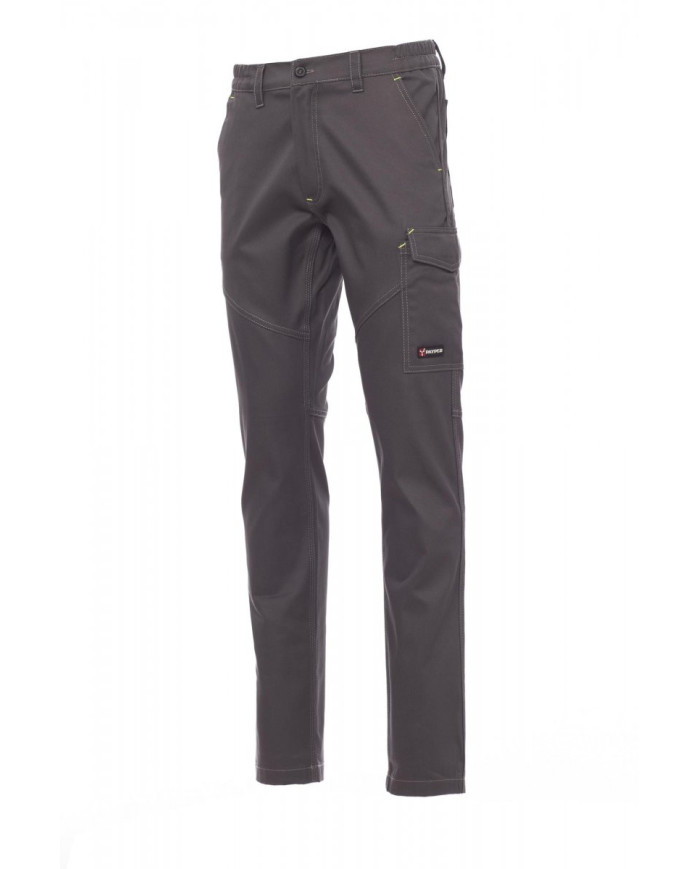 PANTALONE MULTITASCHE TG.M SMOKE 100% COTONE