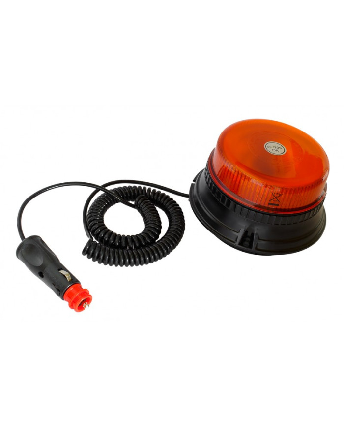 SEGNALE LUMINOSO 8LED ARANCIO MAGNETICO