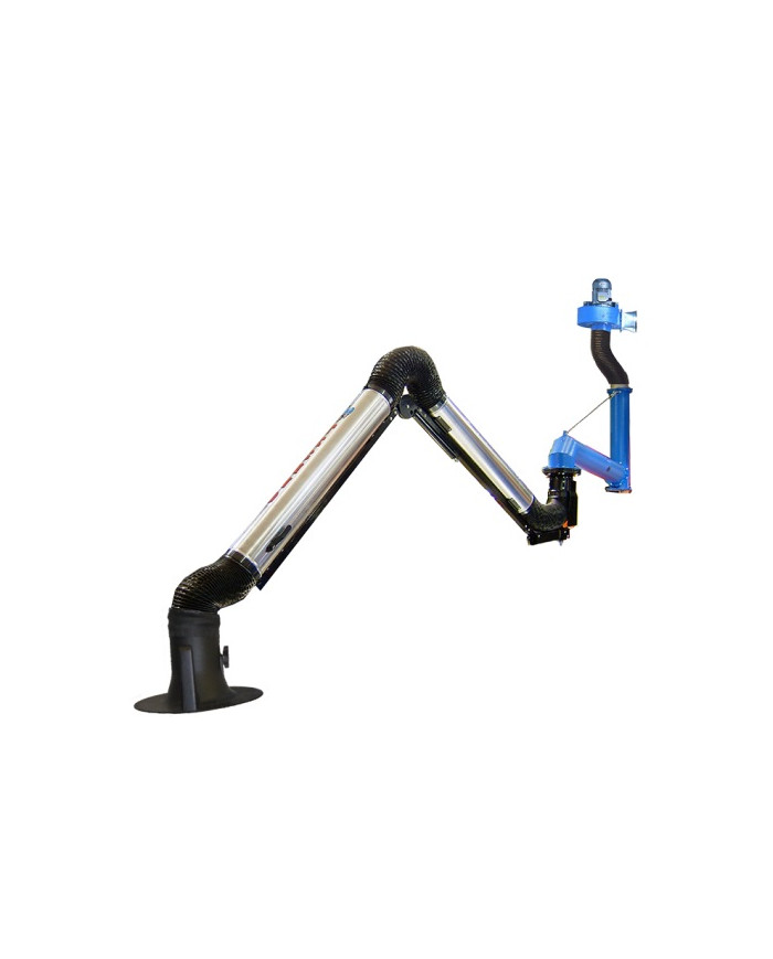 BRACCIO ARTICOLATO AUTO-PORTANTE TUBI RIGIDI ALLUM