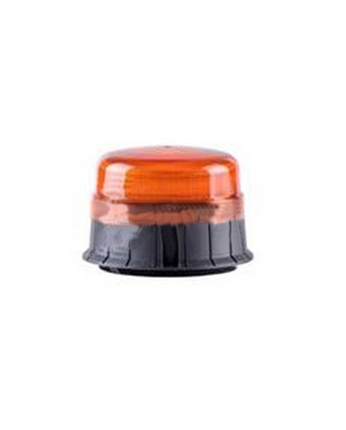 SEGNALE LUMINOSO LED ARANCIO 12/24V BASE PIANA