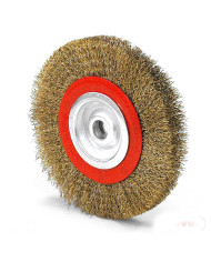 SPAZZOLA CIRCOLARE D.150X25 F.32 ACCIAIO