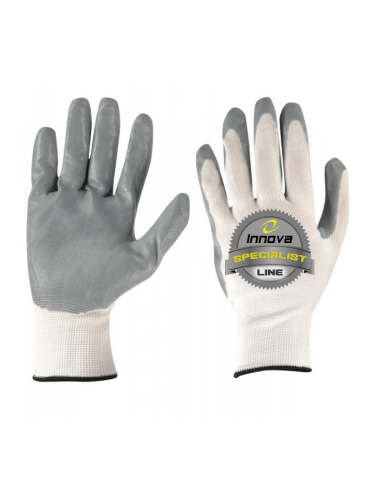 GUANTO NBR GRIGIO POLIESTERE SPALMATO NITRILE