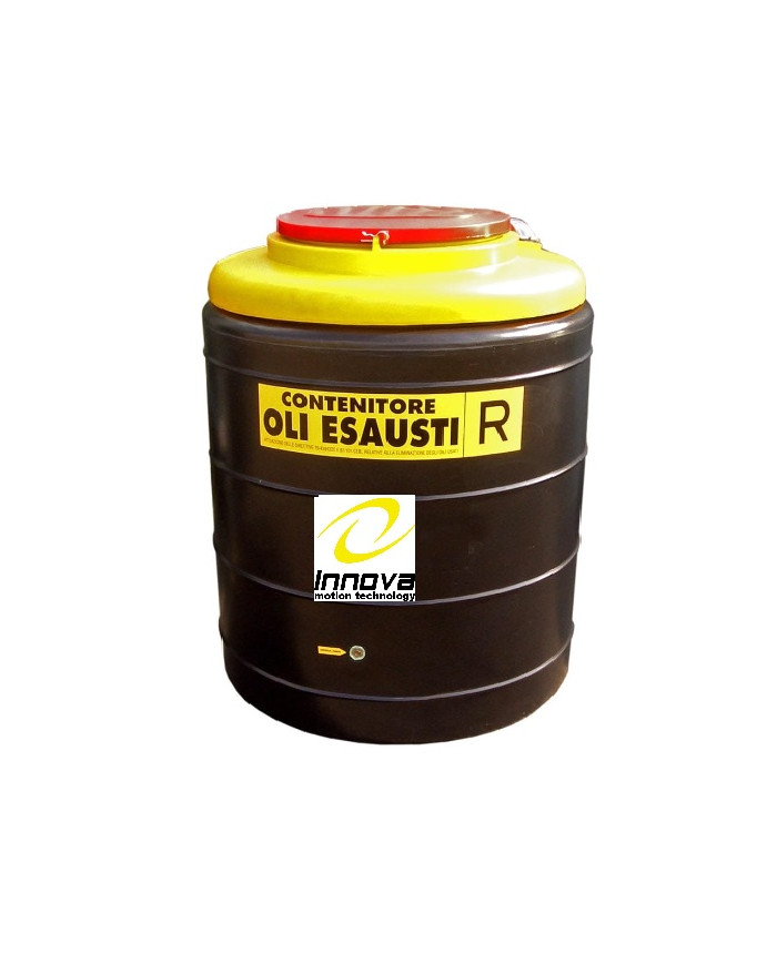 CONTENITORE PER OLIO ESAUSTO NERO LT. 500