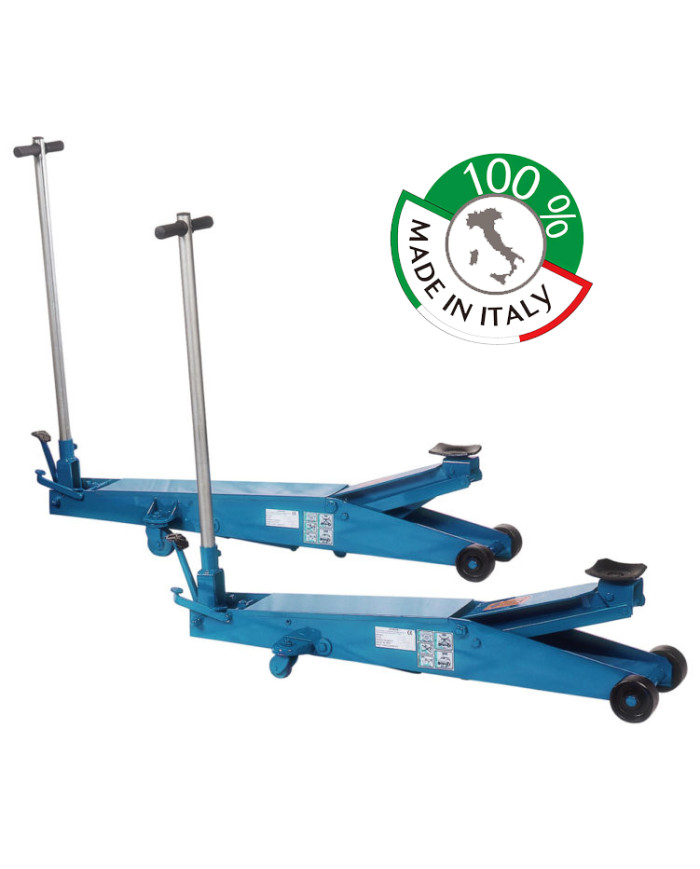 CRIC A CARRELLO TON 3 MODELLO LUNGO