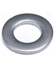 RONDELLA FE UNI 6592 DIN 125 ZINCATO BIANCO