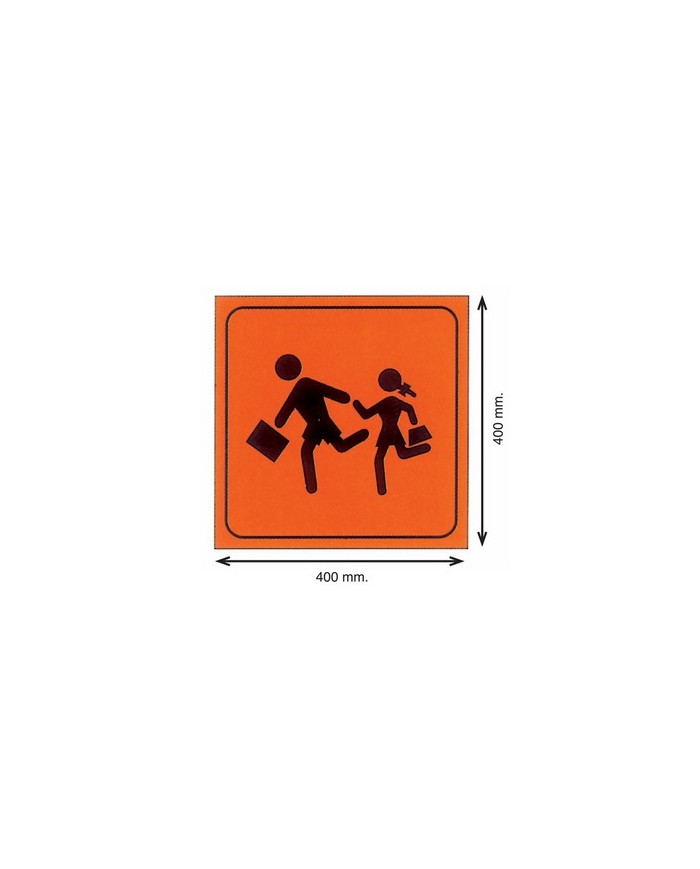 ADESIVO SCUOLABUS TIPO ITALIANO 400X400 MM