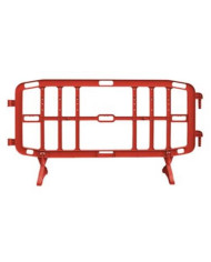 TRANSENNA IN PLASTICA 200 X H 102 CM ROSSA