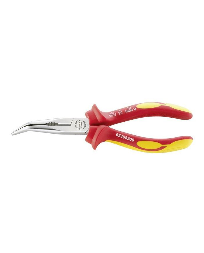PINZA A BECCHI 1/2TONDI CURVI 160MM VDE