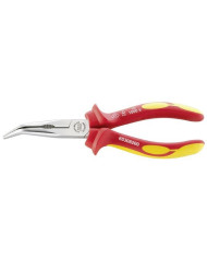 PINZA A BECCHI 1/2TONDI CURVI 160MM VDE