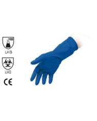 GUANTO LATEX HR BLU SPESSORATI PZ.50
