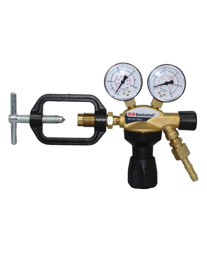 RIDUTTORE BASECONTROL ACETILENE 2 MANOMETRI