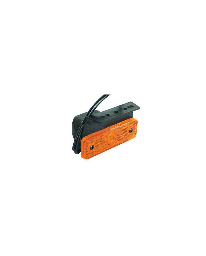 FANALE INGOMBRO ARANCIO 12/24V CAVO L.500 C/STAFFA