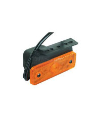 FANALE INGOMBRO ARANCIO 12/24V CAVO L.500 C/STAFFA