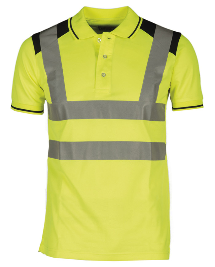POLO GRD GIALLO FLUO-BLUNAVY