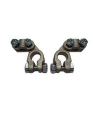 MORSETTO BATTERIA PESANTE IN OTTONE STAGNATO