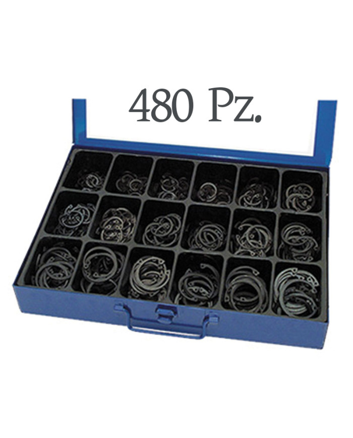 ASSORTIMENTO ANELLI ELASTICI SEEGER INTERNI