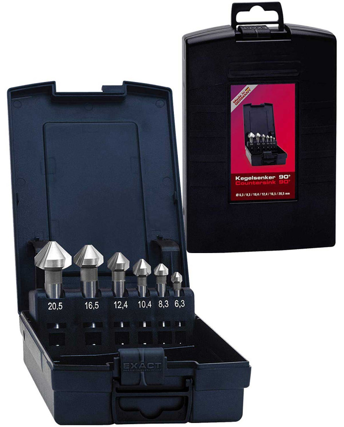 SET SVASATORI HSS 90° 6.3-20.5 MM