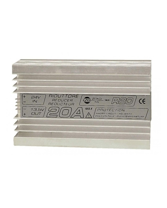 RIDUTTORE DI TENSIONE 24V-12V 20AMP.