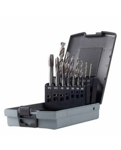 SET 7 MASCHI M3-M12 + 7 PUNTE + GIRAMASCHI