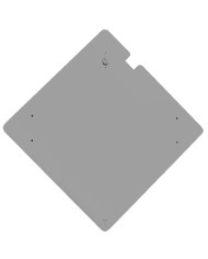 SUPPORTO PER PANNELLO ADR 330X330MM IN LAMIERA