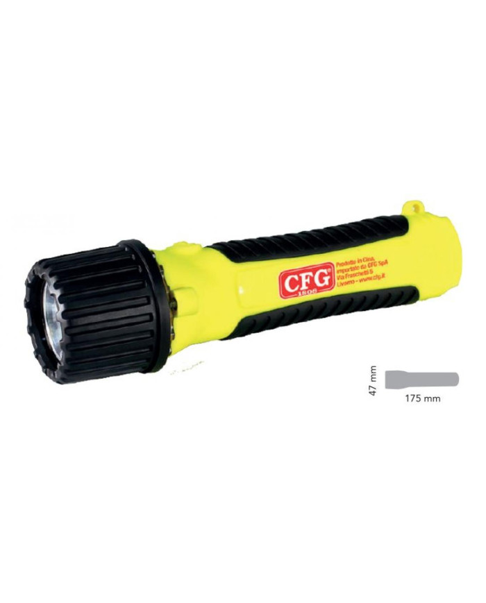 TORCIA LED ANTIDEFLAGRAZIONE 1LED CON CLIP
