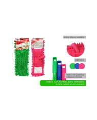 SCOPA COLORATA MICROFIBRA 100%