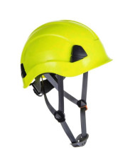 ELMETTO IN ABS GIALLO CON SOTTOMENTO