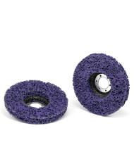 DISCO ABRASIVO VIOLA SU FIBRA D.115X22