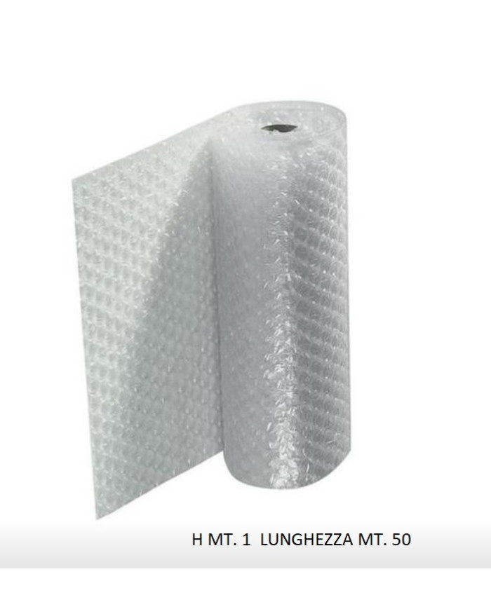 PLASTICA IMBALLO BOLLE MT 1X50