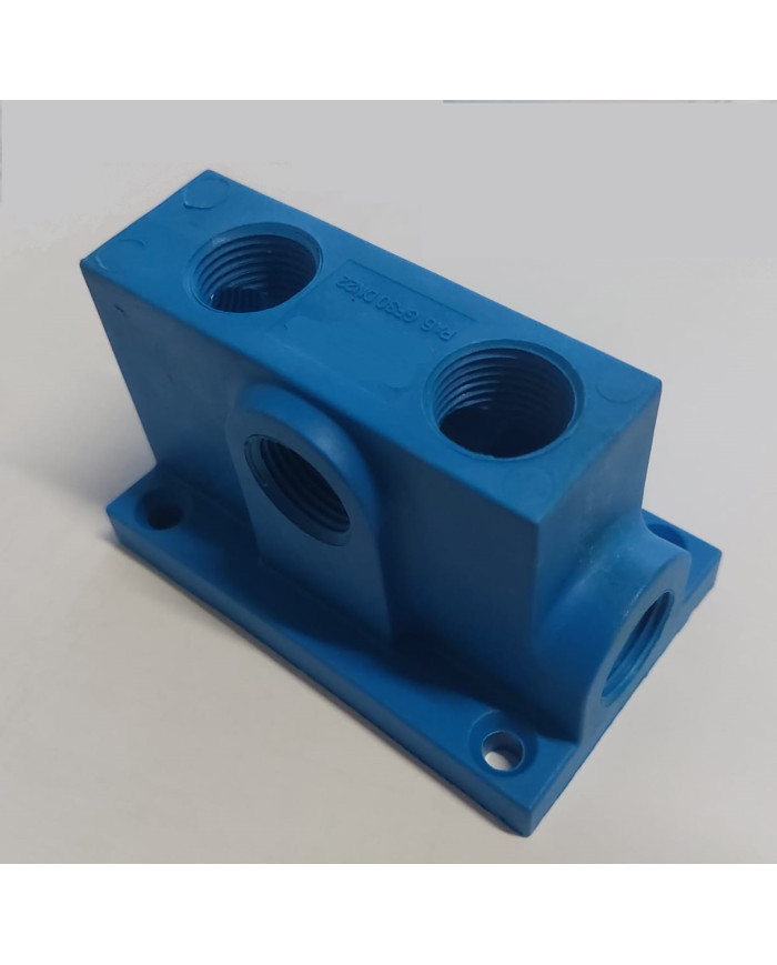 DISTRIBUTORE NYLON 2 USCITE 1/2 FRONTALI