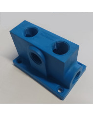 DISTRIBUTORE NYLON 2 USCITE 1/2 FRONTALI
