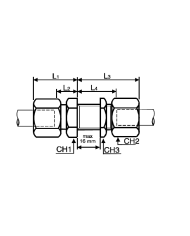 RACC.DIR.INTER.PASSAPARETE 12L FILETTO 18X1.5