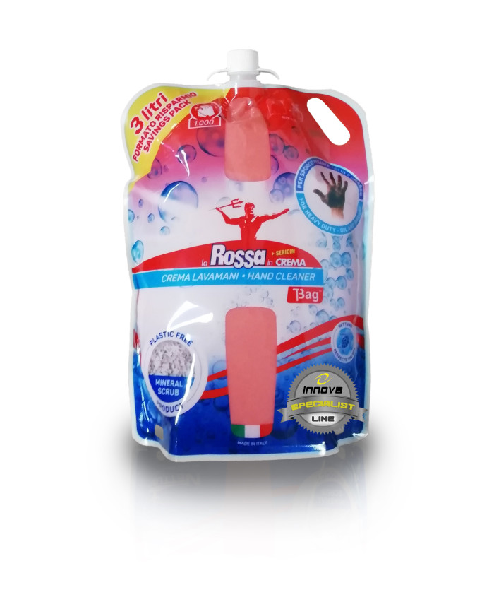 RICARICA CREMA LAVAMANI ROSSA ML.3000